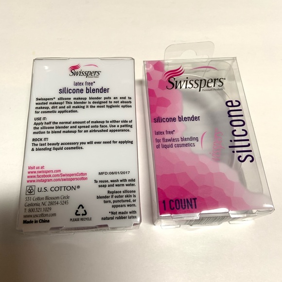 2 Swisspers Premium Silicone Blender Makeup Beauty - Picture 3 of 3